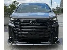 2025 Toyota Vellfire 2.4 Z Premier MPV with Precious Metal Grey