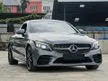 Recon 2018 Mercedes-Benz C300 2.0 AMG Line Coupe Premium Plus Burmester Sound System Panaromic Roof 4 Cam APPLE CARPLAY - Cars for sale