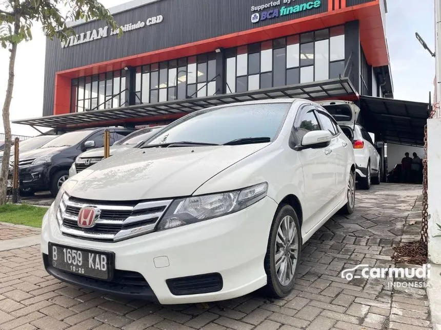 Jual Mobil Honda City 2013 E 1.5 di Jawa Barat Automatic Sedan Putih Rp 140.000.000