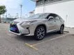 Used 2016/2017 Lexus RX200t 2.0 Luxury SUV. MALAYSIA DAY DISCOUNT. No Extra Charges, No Hidden Fees.