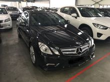 2011 Mercedes-Benz E250 CGI 1.8 Avantgarde Coupe