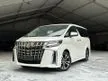 Recon UNREG 2020 Toyota Alphard 2.5 SC Package No SUNROOF