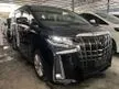 Recon 2020 Toyota Alphard 2.5 SA (PROMOTION PRICE) BSM ,DIM, CAMERA ,2 POWER DOOR, 8 SEATER ,PRE CRASH ,LKA ,REAR UNREG