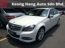 2012 Mercedes-Benz C250 CGI FACELIFT 7 SPEED 1 CAREFUL LADY OWNER REG 2013