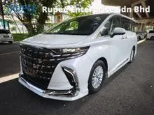2024 Toyota Alphard 2.5 Z MODELLISTA BODYKIT MOONROOF SIDESTEP SURROUND CAMERA POWER BOOT JAPAN HIGH GRADE 5A CAR 8 YEARS WARRANTY LOW MILEAGE UNREG