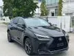 Recon 2022 Lexus NX350 2.4 F Sport Japan Spec 4WD Grade 5A LOW Mileage with TRD Bodykit, Black Interior And More...