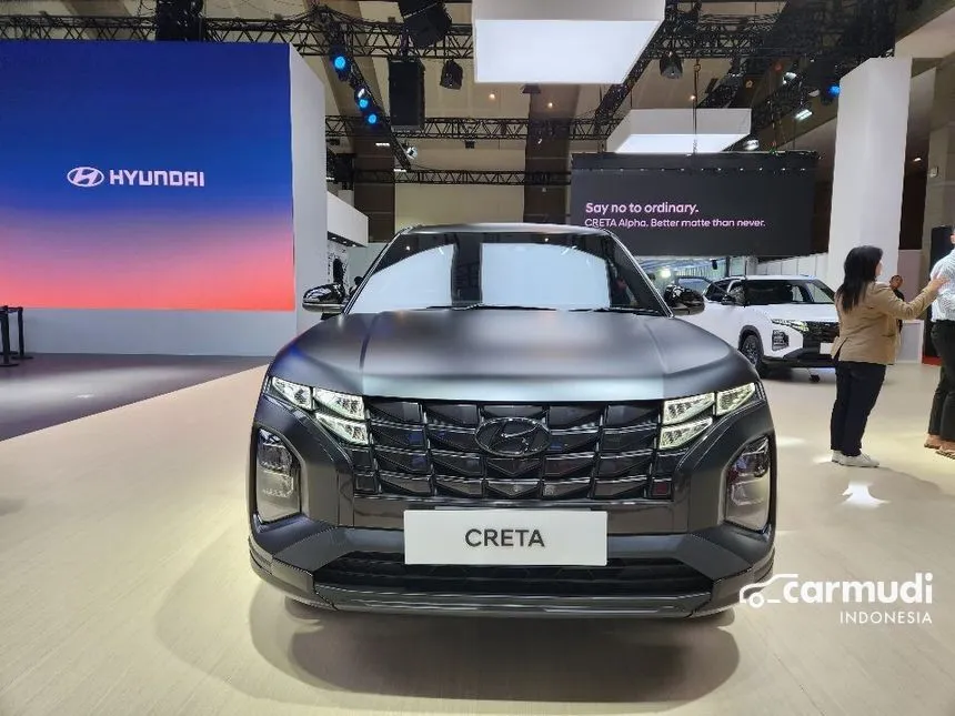 Jual Mobil Hyundai Creta 2024 Alpha 1.5 di DKI Jakarta Automatic Wagon Hitam Rp 421.800.000