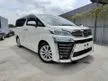 Recon CHEAPEST 2019 Toyota Vellfire 2.5 Z LOWEST OFFER IN TOWN UNREG ZA ZG OFFER SUPERB CONDITION