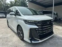 2024 Toyota Vellfire 2.4 Z Premier MPV *** NEW ARRIVAL ** MODELISTA BODYKIT ** GRADE 5AA ** HUD/DIM/BSM ** BROWN INTERIOR ***