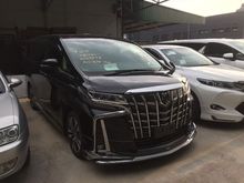 2018 Toyota Alphard 2.5 G SC Package BLACK COLOUR 3 LED MODELLISTA BODYKITS PB HOT UNIT SST OFFER CALL NOW