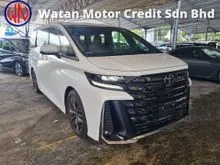 2024 Toyota Vellfire 2.4 Z Premier HUD 360 CAM PCR LKA BSM DIM TOYOTA TEAMMATE SIDE STEP ROOF MONITOR AUTO PARKING JAPAN GRADE 5 INC SST UNREG