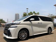 TOYOTA VELLFIRE 2.5 ZG PREMIUM SOUND HEATER 2015 WHITE ON BLACK TDP 150JT