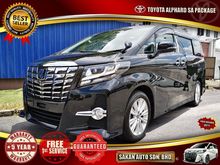 2016 Toyota Alphard 2.5 G SA MPV **PRICE Included SST**CLEARANCE SALES**2 POWER DOOR**RADAR CRUISE CONTROL**UNREG**JAPAN SPEC