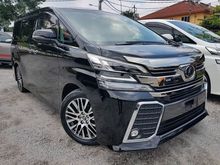 2017 Toyota Vellfire 2.5 ZG SUNROOF ALPINE NIKE DAYLIGHT UNREG