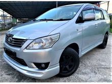 2013 Toyota Innova 2.0 G LEATHER SEAT TIPTOP