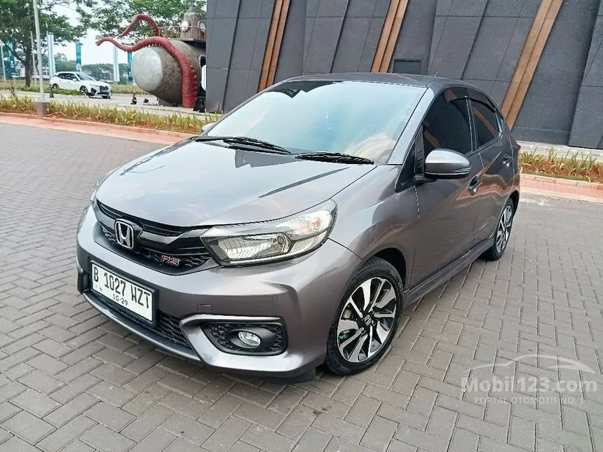 Jual Mobil Honda Brio 2019 RS 1.2 di Banten Automatic Hatchback Abu