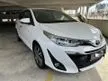 Used 2019 Toyota Yaris 1.5 G Hatchback *GOOD FUEL CONSUMPTION*