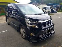 2012 Toyota Vellfire 2.4 Z Golden Eyes MPV