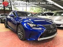 2016 Lexus RC200t 2.0 F Sport Coupe -UNREG-