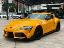 RECON 2021 Toyota GR Supra 3.0 RZ JBL ATP PERFORMANCE Edirb SEMI BUCKET SEAT SUPER LOW MILEAGE 18K-KM ONLY GRADE A CAR PROMOTION FREE WARRANTY