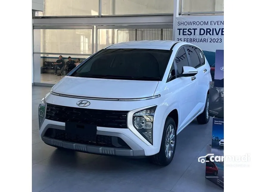 Jual Mobil Hyundai Stargazer 2024 Essential 1.5 di DKI Jakarta Automatic MPV Putih Rp 220.000.000