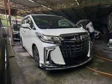2021 Toyota Alphard 2.5 G SC PILOT SEAT ** MODELISTA BODYKIT / MODELISTA GRILL / LED FORGE LIGHT / SUNROOF / 3 EYE LED / DIM / BSM / ROOF MONITOR **