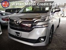 2016 Toyota Vellfire 2.5 V 8 SEATERS UNREG