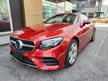 Recon 2020 MERCEDES BENZ E200 AMG COUPE CABRIOLET / FULL SPEC / FREE 6 YEAR WARRANTY