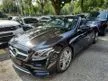 Recon 2019 Mercedes-Benz E300 2.0 AMG Line Convertible Unregister ** Cabriolet ** Ambient Light ** Surround Camera ** Memory Seat ** 19inch Rims ** Warranty - Cars for sale