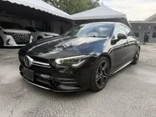 2021 Mercedes-Benz AMG CLA35 2.0 4MATIC Premium Plus SUNROOF 360CAMERA HEAD UP DISPLAY MEMORY ELECTRIC SEATS RED INTERIOR JAPAN SPEC UNREGS