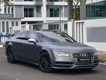 2012 Registered in 2013 AUDI S7 4.0 V8T TFSi Twin Turbo Charge (A) Quattro Super High spec 4 Door Sport Coupe 1 Owner