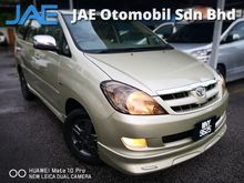 2007 Toyota Innova 2.0 G MPV ( Climate Control, G-Spec Full Spec, Premium Woodtrim, Chrome Handle, Double Blower, 1 Owner Only )