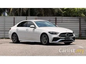 2022 Mercedes-Benz C200 1.5 AMG RIM 3.5K MILEAGE ONLY - NEW CAR CONDITION - 5A GRADE - UNREGISTER - WELCOME TO VIEW THIS LIMITED TOP GRADE UNIT