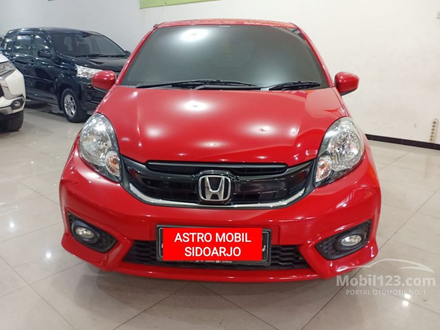 Jual Mobil Honda Brio 2017 Satya E 12 Di Jawa Timur Automatic Hatchback Merah Rp 129000000 6252777 Mobil123com