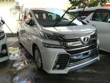 2015 Toyota Vellfire 2.5 Z A Edition MPV, Condition Like Brand New