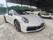 2022 Porsche 911 3.0 Carrera S,GRADE 4.5, SPORT EXHAUST, SPORT CHRONO,PDLS MATRIX LED DAYLIGHT,BOSS SOUND SYSTEM, SURROUND CAMERA,2022 UNREGISTER