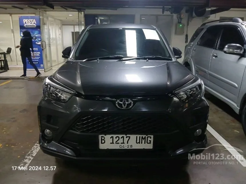 Jual Mobil Toyota Raize 2021 G 1.2 di DKI Jakarta Automatic Wagon Abu