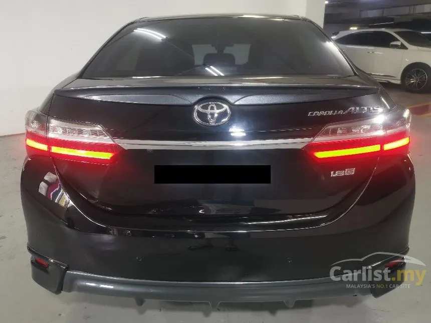 2017 Toyota Corolla Altis G Sedan