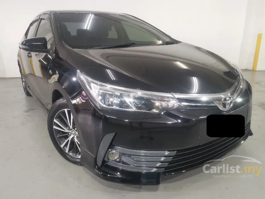 2017 Toyota Corolla Altis G Sedan