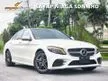 Recon 2019 Mercedes-Benz C200 1.5 AMG Line Sedan Fully loaded free many free gift for this month promo - Cars for sale