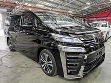 2018 Toyota Vellfire 2.5ZG 3LED SEQUENTIAL TURNING LIGHT PRE CRASH SAFTEY ADAPTIVE HIH BEAM 4YEARS WARRANTY UNREGISTERED