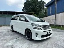 2014 Toyota Vellfire 2.4 Golden Eye MPV