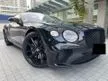 Used NAKED BLACK PRE OWNED 2020/2022 BENTLEY CONTINENTAL GT 4.0 V8 LIXURY COUPE UK PRISTINE CONDITION