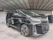 Recon 2020 Toyota Alphard 2.5 G SC MPV SUNROOF DIM BSM JBL FULL SPEC UNREG - Cars for sale