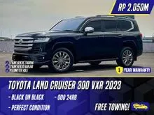 2023 Toyota Land Cruiser 3.3 300 VX-R SUV Black Hitam LC LC300 VXR 300VXR