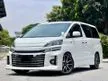 Used 2014 Toyota Vellfire 2.4 Z GS MPV 1 DATO OWNER GS EDITION SPEC FREE 2 YRS WARRANYT FREE TINTED CARKING IN MARKET LOW MILEAGE F/LON OTR