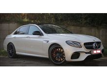 2018 Mercedes-Benz E63 AMG 4.0 S 4MATIC+ Sedan Facelift Model Burmester Surround Sound System Surround Camera Panoramic Roof Unregistered Pre Order