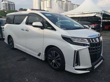 2018 Toyota Alphard 3.5 JBL/TRD BODY KIT/SUNROOF
