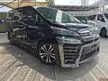 Recon 2019 Toyota Vellfire 2.5 Z G Edition MPV - BLACK INTERIOR NEW FACELIFT DVD ROOF MONITOR R/C 2-PD POWER BOOT LDA PRE-CRASH SYSTEM PILOT-SEAT - Cars for sale