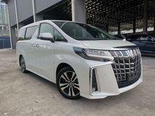 BEST OFFER 2020 Toyota Alphard 2.5 SC SUNROOF BSM DIM 3LED ANDROID WHITE OFFER UNREG